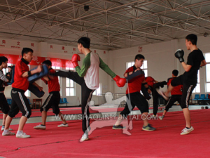 Sanda group training in China