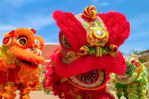Harmony of the Lion and Dragon Dance